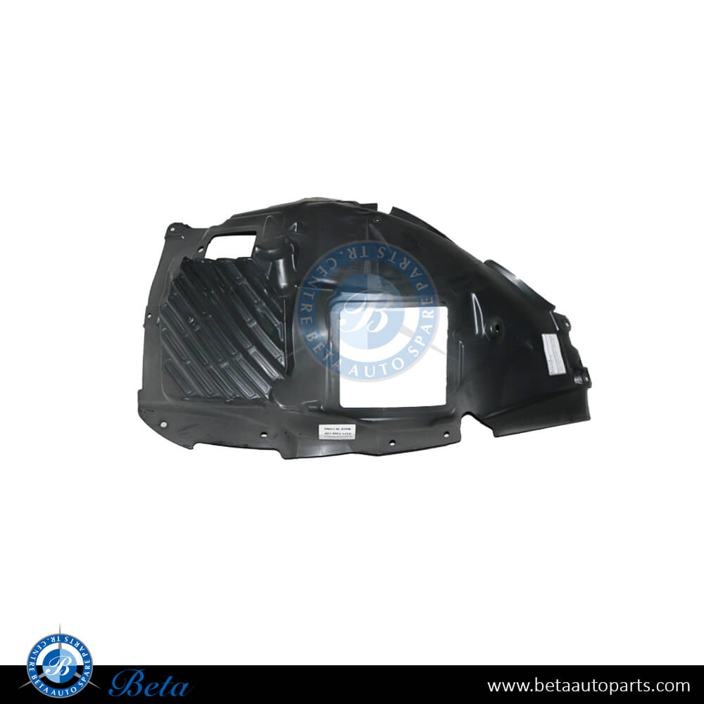 Left Side Front Wheel Fender Liner - Front Half (Left) for BMW 4 Series 2014-2020 models, Part Number 51717260729 Left Side Front Wheel Fender Liner - Front Half (Left) for BMW 4 Series 2014-2020 models, Part Number 51717260729